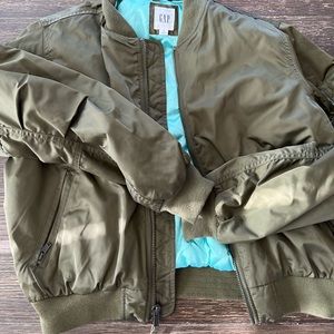 Olive Gap Bomber Jacker